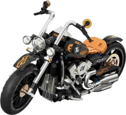 Stavebnica čierneho motocykla, 455 dielikov