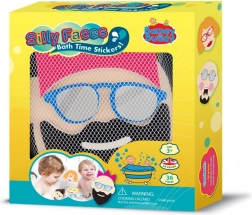 Penové nálepky do kúpeľa – vtipné tváričky