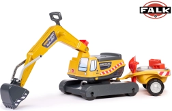 Odrážadlo Super pásový bager s prívesom