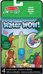 Melissa & Doug Water Wow kúzelné maľovanie vodou – zvieratká
