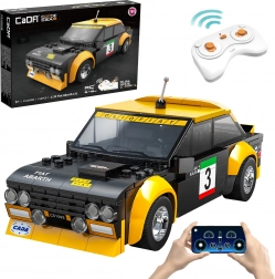 Stavebnica CaDA RC závodné auto FIAT ABARTH 131, 216 dielikov, Dual Mode