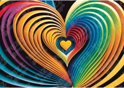 Puzzle V srdci 1000 dielikov YAZZ