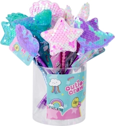 Ceruzka s flitrami mermaid