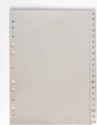 Rozdružovač A4 A-Z Sivý