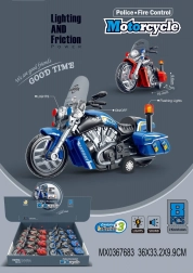 Motorka so svetelnými a zvukovými efektmi