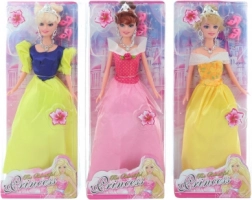 Kĺbová bábika princezná 28 cm s doplnkami