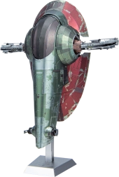 3D kovové puzzle Star Wars: Boba Fett Starfighter METAL EARTH ICONX