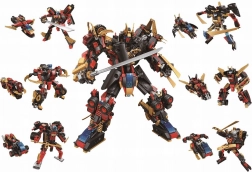 Strážcovia hviezdneho jadra Qman - Stavebnica 6v1