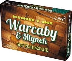 Rodinné stolové hry Dáma a Mlyn od Trefl