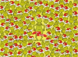 Skladacia výzva Puzzle Grinch 500 dielikov Ravensburger