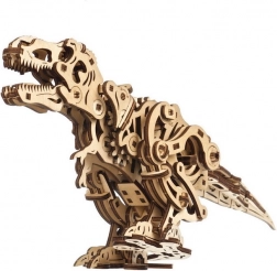 3D drevené mechanické puzzle Tyrannosaurus Rex