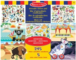 Melissa & Doug znovupoužiteľné samolepky Dobrodružstvo