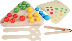 Drevená vzdelávacia hra Magický trojuholník 2v1 LUCY & LEO