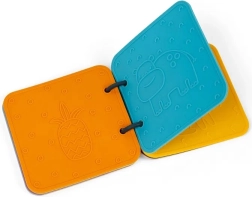 Silikónová knižka pre zmyslový a motorický rozvoj