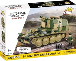 stavebnica cobi sturmpanzer 38(t) grille ausf. m 1:28, 720 dielikov