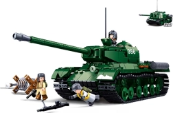 sluban bitka o budapešť – sovietsky ťažký tank is-2 2 v 1 stavebnica