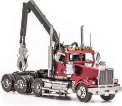 Kovový 3D model Western Star 4900 s kmeňom
