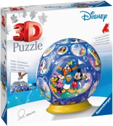 Guľa 3D puzzle DISNEY od RAVENSBURGER, 72 dielikov
