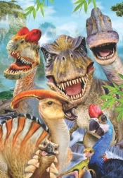 Puzzle dinosaurí selfie 260 dielikov ANATOLIAN