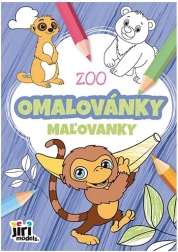 Omaľovánky A5 Zoo JIRI MODELS
