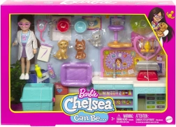 Barbie Chelsea veterinárny set s bábikou