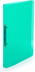 Zakladač A4 z polypropylénu s 2 krúžkami Lines zelený