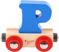 Vagónek s písmenom P Bigjigs Rail