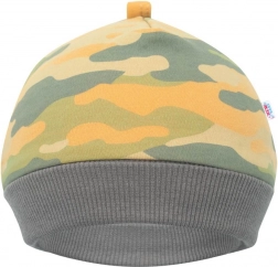 Dojčenská čiapočka New Baby With Love horčicová 3–6 mesiacov