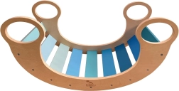 2Kids Toys Montessori modrá hojdačka
