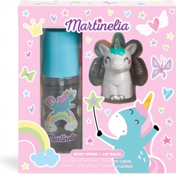 Telový sprej a balzam na pery Martinelia