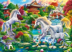 Puzzle 260 Unicorn Garden – záhrada jednorožcov