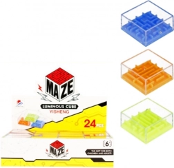 hra labyrint – vreckové bludisko s kovovou guľôčkou