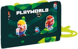 Detská textilná peňaženka s motívom Playworld