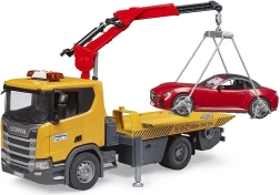 Bruder Scania Super 560R odťahová súprava s autom