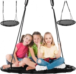 Hojdačka Bocianie Hniezdo 100 cm čierna