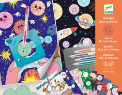 Kreatívna sada DJECO ozdobné špirály – 10 motívov