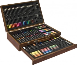 Súprava pre maliarov v drevenom kufríku