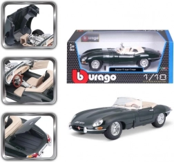 Bburago 1:18 Jaguar E Cabriolet (1961) zelené 18-12046