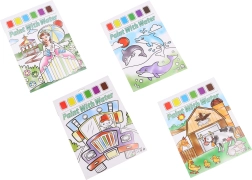 kreatívny maľovací set s vodovými farbami – 6 farieb a štetec