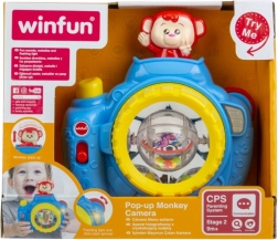 Fotoaparát s vyskakovacou opičkou