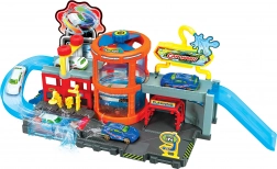 Umývačka áut s autíčkom meniaci farbu – hračka pre deti