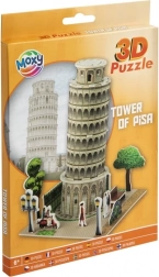3D puzzle Šikmá veža v Pise 21 dielikov