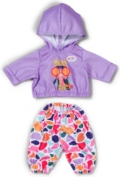 Baby born oblečenie s kapucňou pre bábiky 43 cm