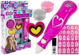 Dievčenská Kreatívna Sada na Zdobenie Nechtov