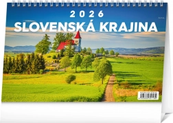 Stolový kalendár Slovenská krajina 2026