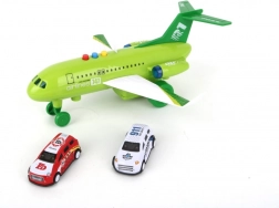 Lietadlo 1:16 na zotrvačník so svetlami a zvukmi