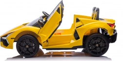 Elektrické autíčko LAMBORGHINI Revuelto XL, žlté, 24V, dvojmiestne