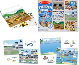 Melissa & Doug opakovane použiteľné nálepky Vozidlá