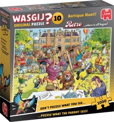Jumbo Wasgij Retro Original 10: Lov na starožitnosti! puzzle 1000 dielikov