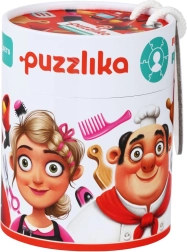 Puzzlika Profesie 2 – náučné okrúhle puzzle 21 dielov